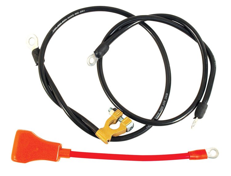 MA13923 Battery Cables, 1964-1966 Ford Mustang, 6 Cylinder