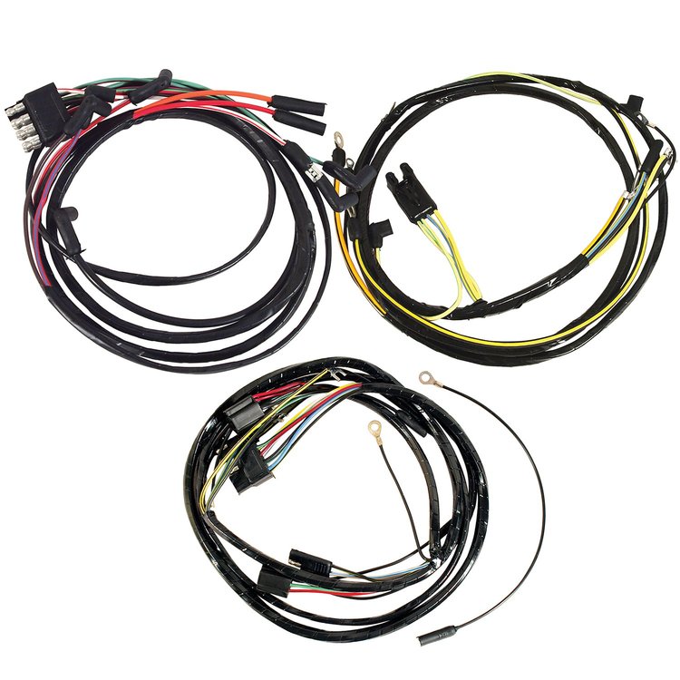 MA14355 Wiring Harness, 1964-1965 Ford Mustang, 6 Cylinder, W/Generator