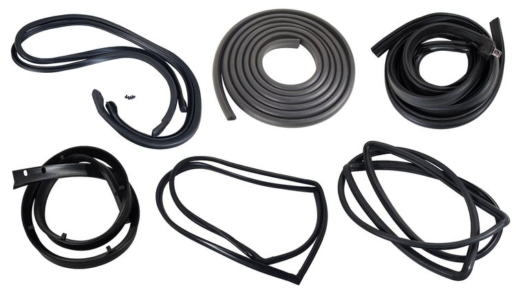 MA14850 Coupe Body Weatherstrip Kit, 1964-1966 Ford Mustang, Basic 8 pieces