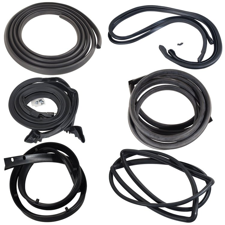 MA14852 Fastback Body Weatherstrip Kit, 1964-1966 Ford Mustang, Basic 8 pieces