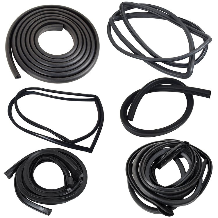 MA14853 Coupe Body Weatherstrip Kit, 1967-1968 Ford Mustang, Basic 8 pieces