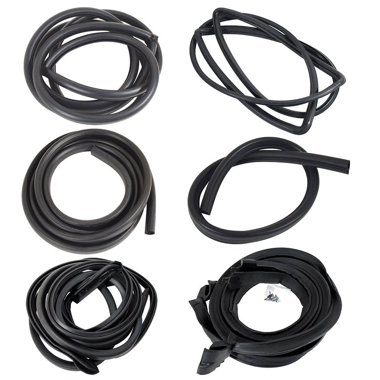 MA14855 Fastback Body Weatherstrip Kit, 1967-1968 Ford Mustang, Basic 8 pieces