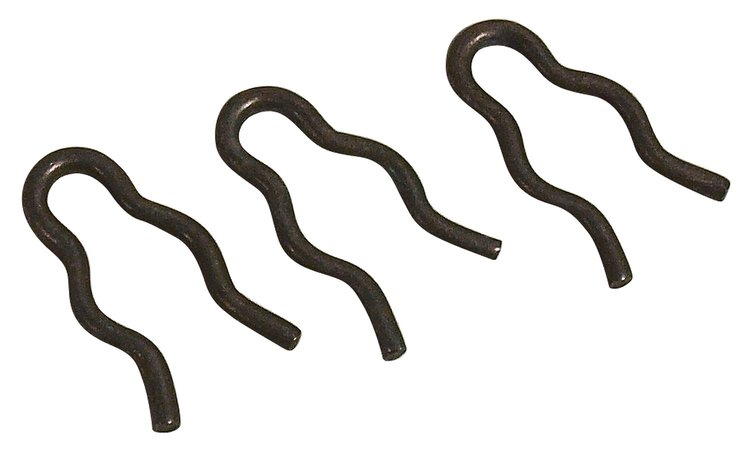 MA16309 Parking Brake Cable Retaining Clips, 1967-1973 Ford Mustang, 3 pieces