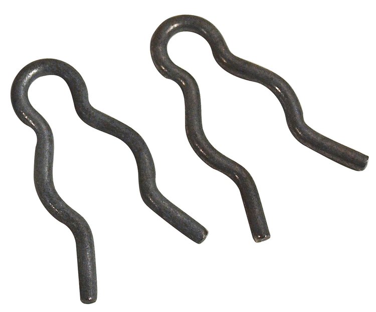 MA16340 Clutch & Brake Pedal Shaft Clips, 1964-1966 Ford Mustang, 2 pieces