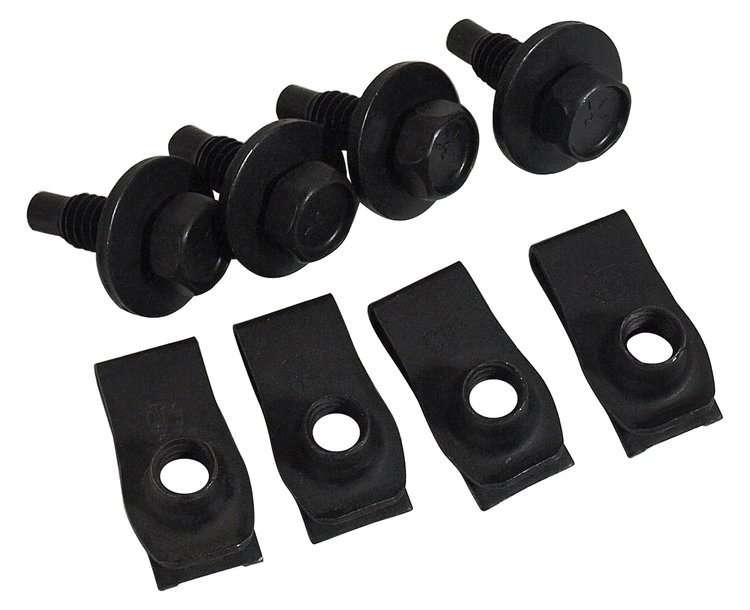 MA16363 Radiator Mounting Kit, 1964-1968 Ford Mustang, 4 Bolts & 4 Nuts