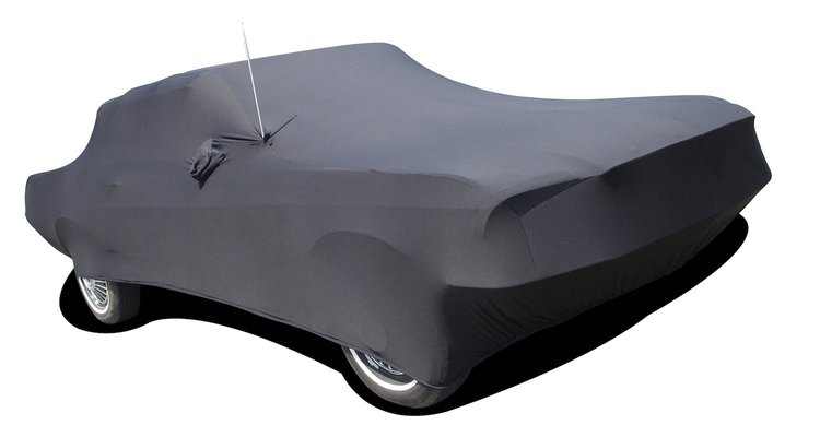 MA60010 Onyx Indoor Car Cover, 1965-1968 Ford Mustang, Black, Coupe & Convertible