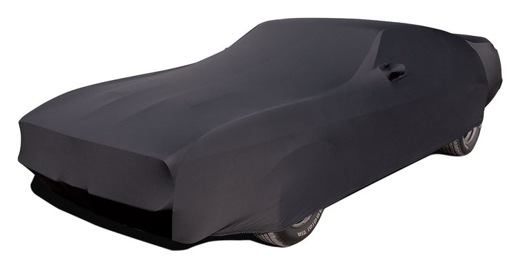 MA60019 Onyx Indoor Car Cover, 1971-1973 Ford Mustang, Black, Fastback