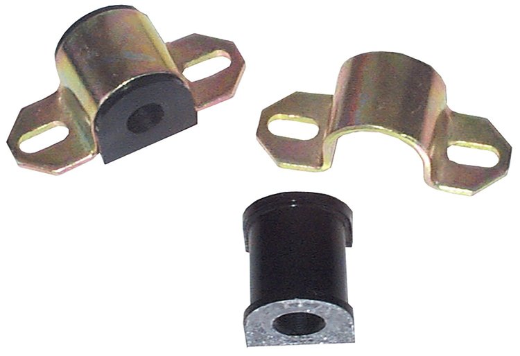 MA70328 7/8 in. Poly Sway Bar Bushing & Bracket Kit, 1964-1973 Ford Mustang