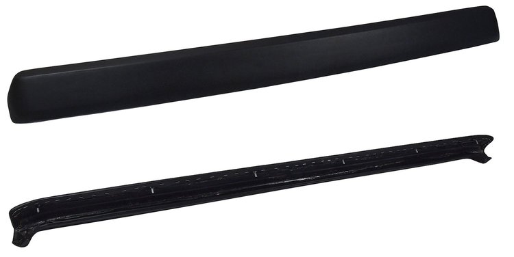 N814600 Dash Pad, 1967-1967 Chevy Nova/Chevy II, E.O.Construction, Black