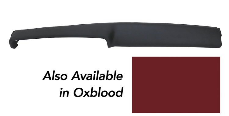 N815003 Dash Pad, 1975-1976 Chevy Nova/Chevy II, Oxblood w/o A/C