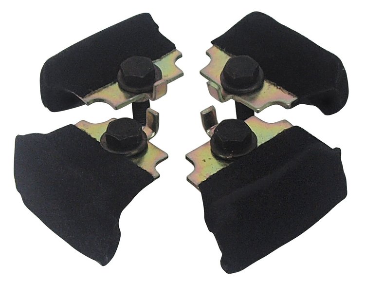 X2026 Door Glass Anti-Rattle Cushions, 1969-1996 Chevy Corvette, 4 Piece Set