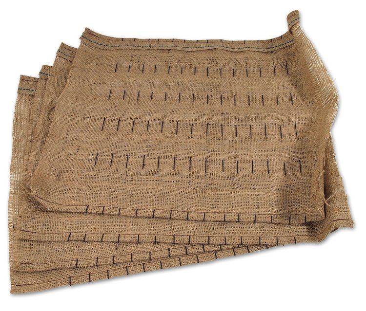 X2034 Seat Cover Burlap, 1963-1967 Chevy Corvette, 4 Piece Set, Assembled