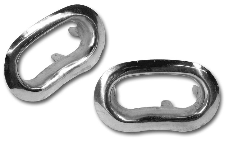 X2059 Door Opening Bezels, 1965-1967 Chevy Corvette