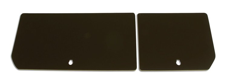 X2098 Rear Compartment Unit Doors, 1979-1982 Chevy Corvette, 2 Piece Set Fiberboard