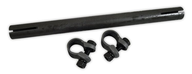 X2104 Tie Rod Tube, 1963-1982 Chevy Corvette, W/2 Clamps