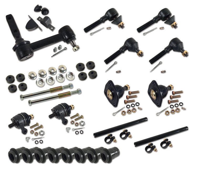X2133 Front Suspension Rebuild Kit, 1963-1982 Chevy Corvette, Deluxe