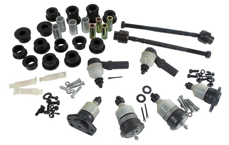 X2146 Front Suspension Rebuild Kit, 1986-1987 Chevy Corvette, Deluxe, Service Grade