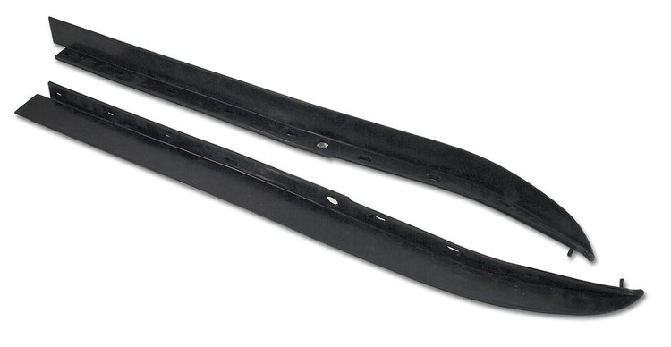 X2176 2pc Front Air Dam Set, 1980-1982 Chevy Corvette