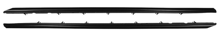 X2177 Door Seals, 1984-1996 Chevy Corvette, Outer Left/Driver & Right/Passenger