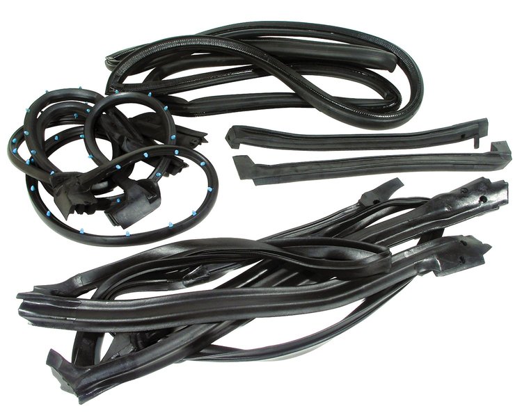 X2184 Weatherstrip Kit, 1990-1996 Chevy Corvette, Coupe Body 7Pc