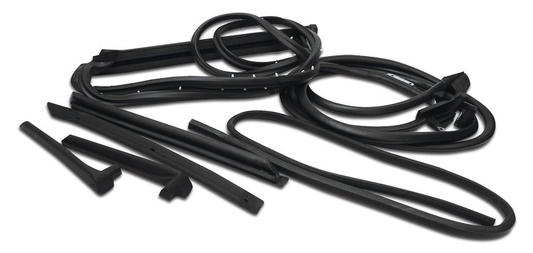 X2188 Weatherstrip Kit, 1978-1982 Chevy Corvette, Body 9Pc