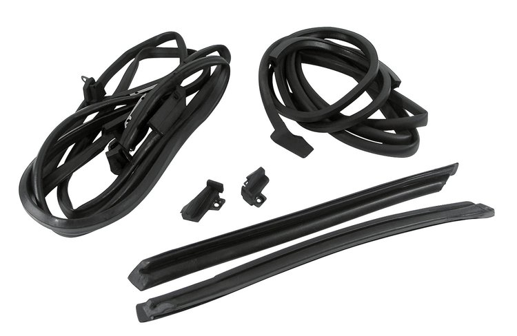 X2197 Weatherstrip Kit, 1973-1975 Chevy Corvette, Body Convertible 8Pc