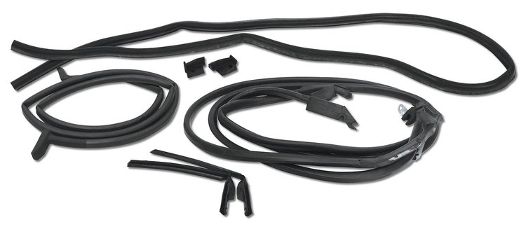 X2199 Weatherstrip Kit, 1969 Chevy Corvette, Body Convertible 69E 8Pc