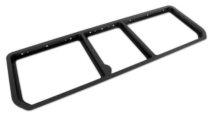 X2299 Rear Compartment Unit Master Frame, 1968-1979 Chevy Corvette, Unpainted 3-Door