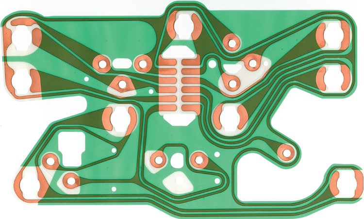 X2418 Console Gauges Printed Circuit, 1977-1982 Chevy Corvette