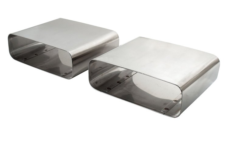 X2431 Exhaust Extensions, 1992-1996 Chevy Corvette, LT1 Style