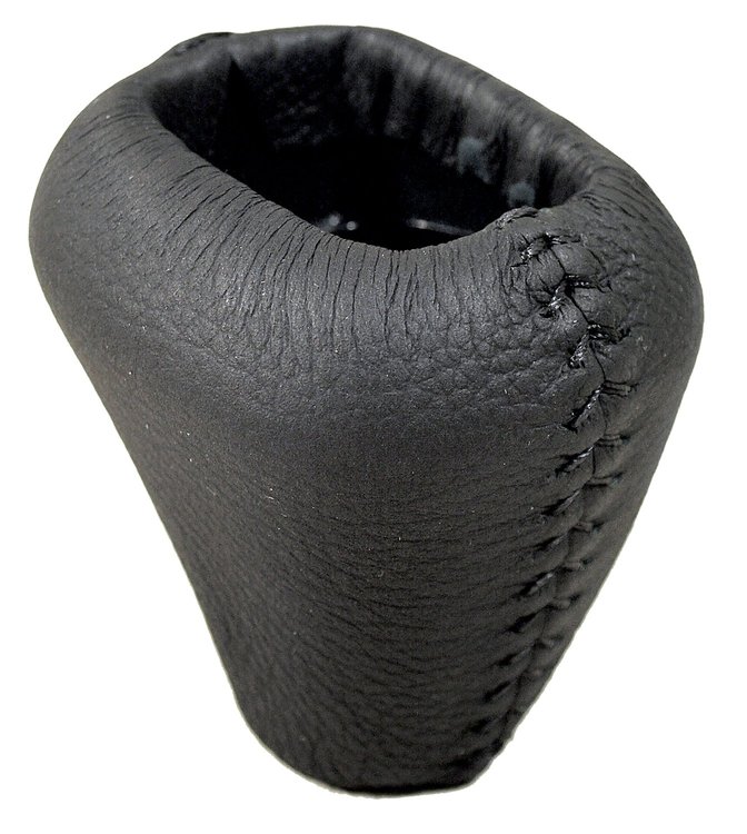 X2516 Automatic Shift Knob W/O Button & Retainer, 1985-1996 Chevy Corvette, Black Leather