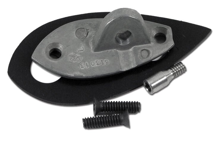 X2526 Outside Mirror Mount Kit, 1968-1979 Chevy Corvette, LH
