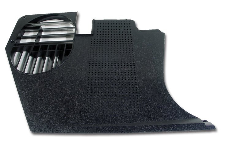 X2541 Kick Panel Right Hand, 1968-1977 Chevy Corvette, Unpainted