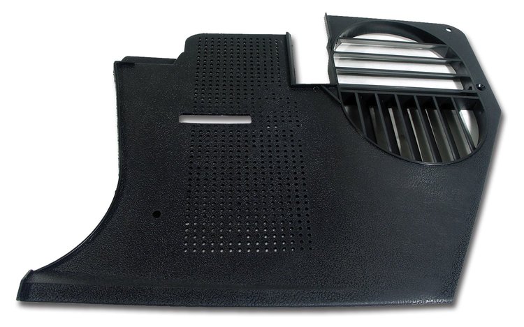 X2542 Kick Panel Left Hand, 1978-1982 Chevy Corvette, Unpainted