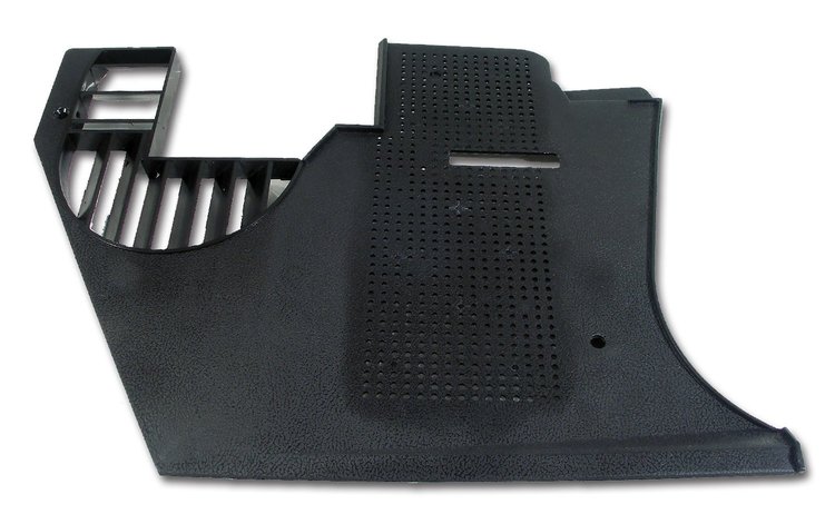 X2543 Kick Panel Right Hand, 1978-1982 Chevy Corvette, Unpainted