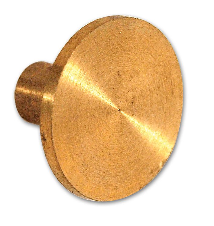 X2557 Distributor Side Gear Bronze Button, 1962-1974 Chevy Corvette