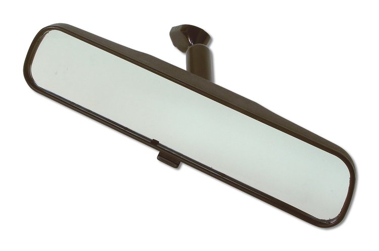 X2602 Inside Mirror, 1977-1982 Chevy Corvette, Day/Night Black