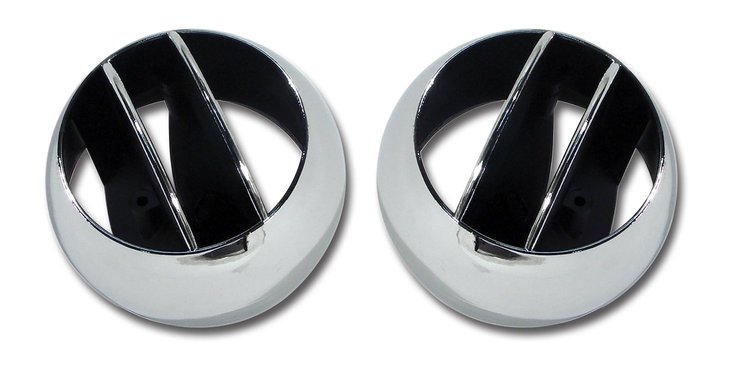 X35826 Vent Deflector Kit, 1968-1977 Chevy Corvette, 2 Balls 4 Seals