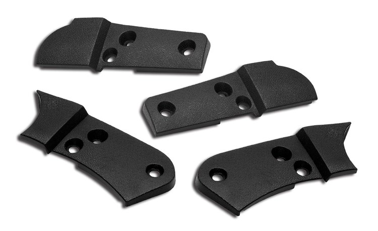 X37670 Reproduction Seat Hinge Cover Set, 1978-1982 Chevy Corvette, 4pc, Unpainted