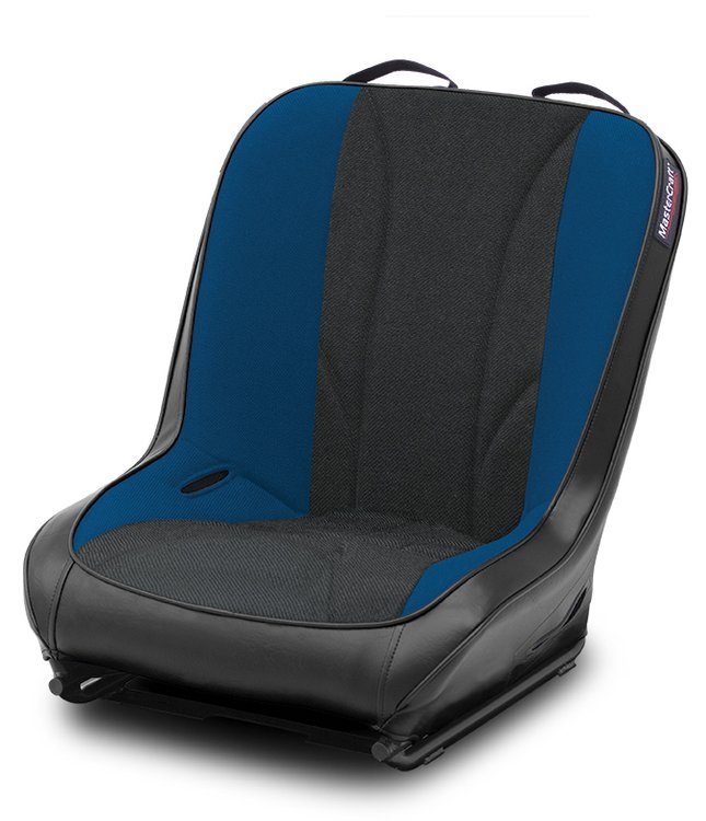 573005 PWR Sport w/No Headrest, 2004-2007 Yam/Kaw Rhino/Teryx, Black w/Black Center & Blue Side Panels