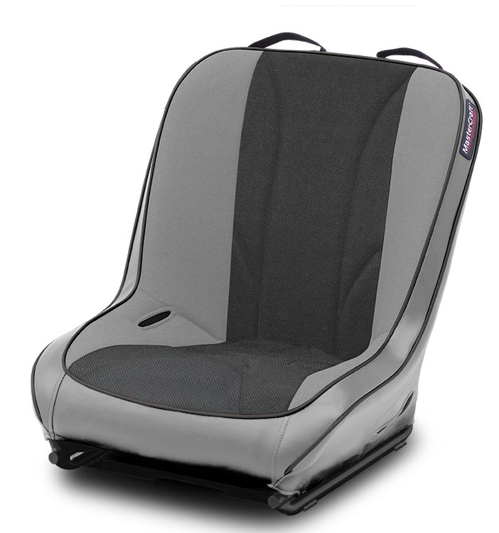 573014 PWR Sport w/No Headrest, 2004-2007 Yam/Kaw Rhino/Teryx, Smoke w/Black Center & Gray Side Panels