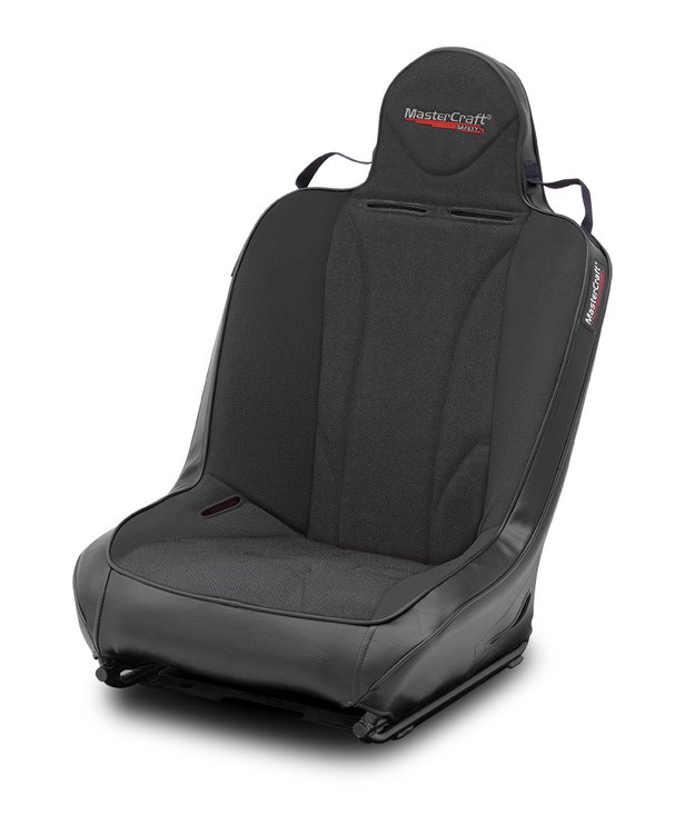 574004 PWR Sport w/Fixed Headrest, 2004-2007 Yamaha Rhino, Black w/Black Center & Black Side Panels