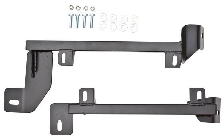 621104 Seat Base, 1993-2002 Ford Ranger Standard Cab, Mounting Bracket, Driver, Black
