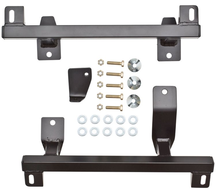 621304 Seat Base, 1983-1992 Ford Ranger Extended Cab, Mounting Bracket, Driver, Black