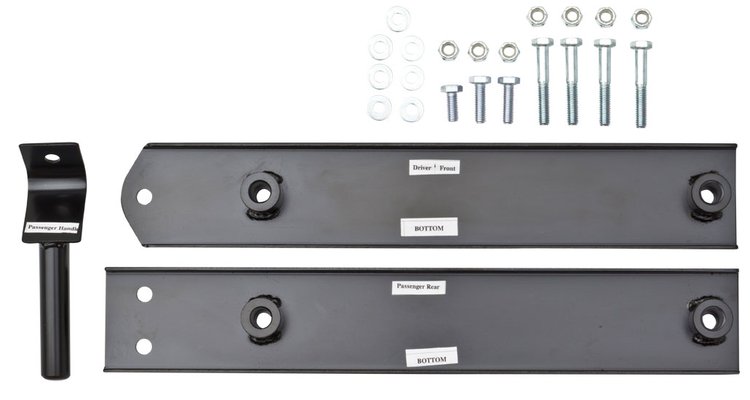 624005 Adapter Kit, 1997-2002 Jeep TJ, Passenger, Black