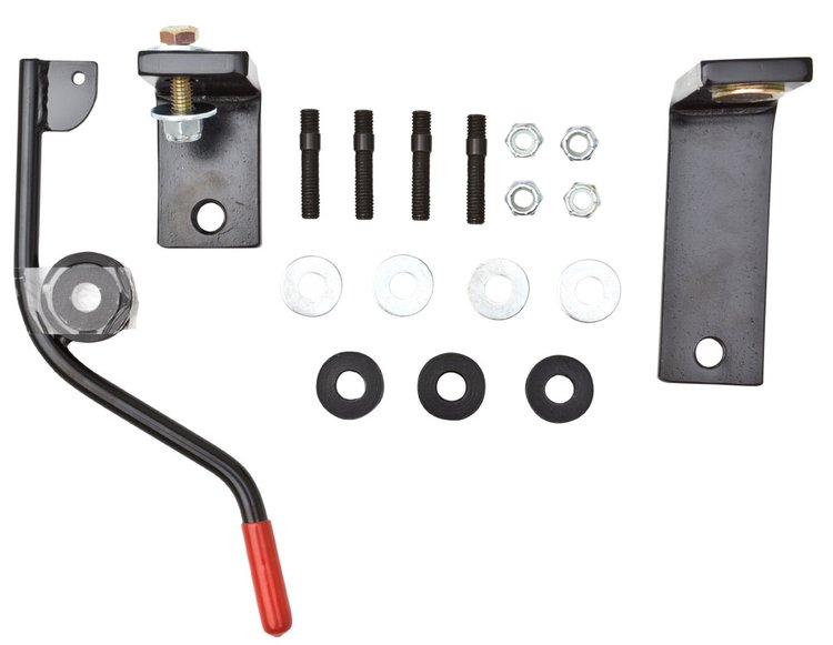624205 Adapter Kit, 2003-2006 Jeep TJ, Passenger, Black