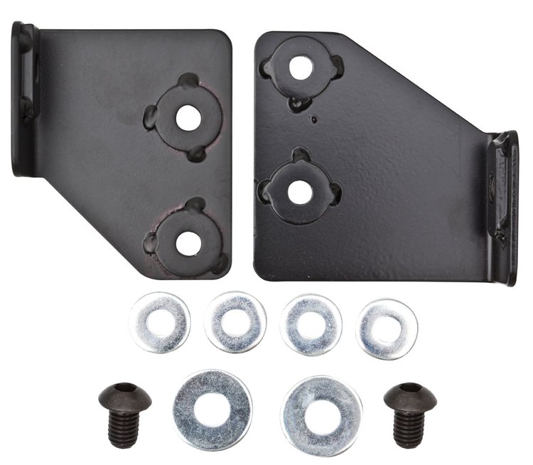 624405 Adapter Kit, 2007-2018 Jeep JK, Front Seat, Driver, Black
