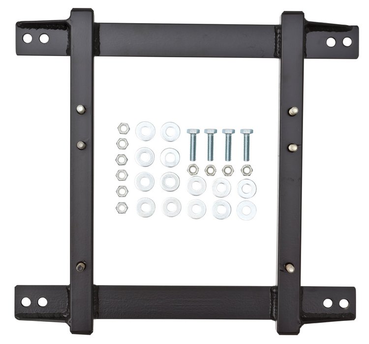 624409 Mounting Bracket, 2006-2018 Polaris RZR, Driver or Passenger, Front and Rear, Sportsman and PWR Sport Seats Only, Black
