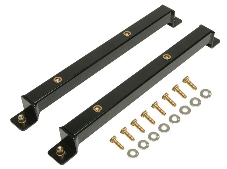 624411 Adapter, 2013-2018 Polaris RZR, Driver or Passenger, Front and Rear, Black