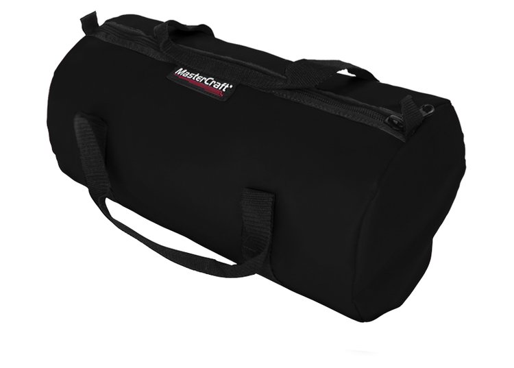 640128 Padded "Walker" gear bag, Black, Dim: 20 1/2 in.L x 12 in.Dia.